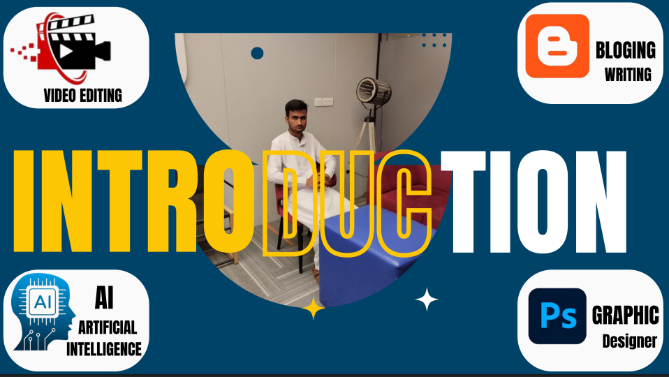 Home portfolio introduction page